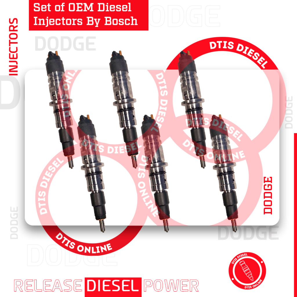 0986435621 (2013Current) pickup OEM 6 Injectors Set 2100.00