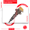 10R1257 (3126) - Set of Premium Reman Diesel Injectors - 6 Injectors Set - $1,200.00+$600.00 Core Free Shipping in all orders - Image 2