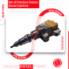 10R1257 (3126) - Set of Premium Reman Diesel Injectors - 6 Injectors Set - $1,200.00+$600.00 Core Free Shipping in all orders - Image 4