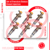 10R7222 - Set of Premium Reman Diesel Injectors - 6 Injectors Set - $1,800.00 + $1,200.00 Core Free Shipping in all orders