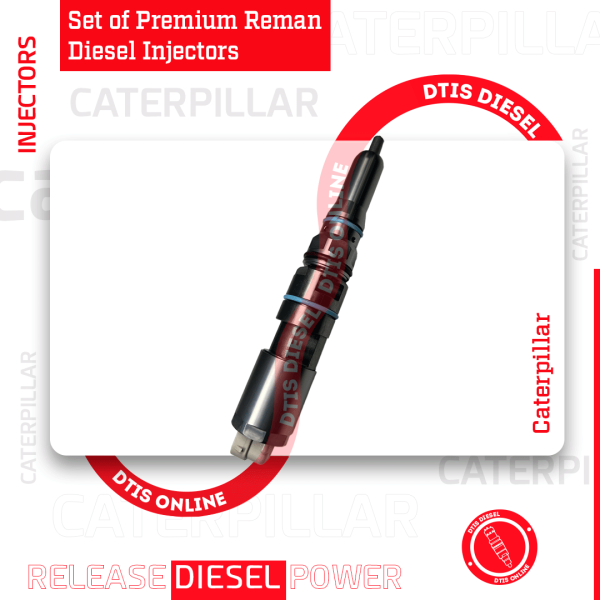 20R1753 - Set of Premium Reman Diesel Injectors - 6 Injectors Set - $1,800.00 + $1,200.00 Core Free Shipping in all orders - Image 3