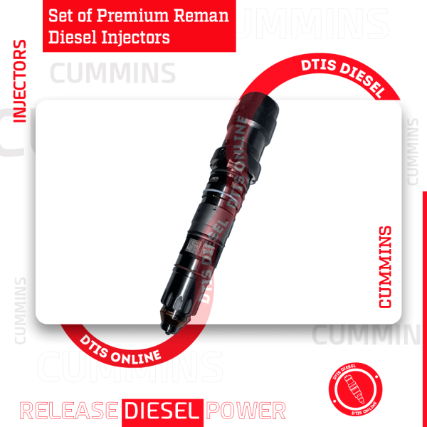 4928349 QSK - Set of Premium Reman Diesel Injectors- 6 Injectors Set - $2,700.00 + $1,200.00 Core Free Shipping in all orders - Image 3