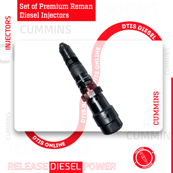 4928349 QSK - Set of Premium Reman Diesel Injectors- 6 Injectors Set - $2,700.00 + $1,200.00 Core Free Shipping in all orders - Image 4