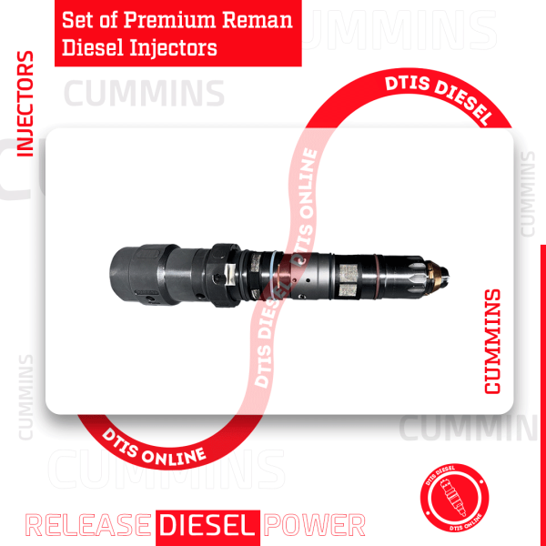 4928349 QSK - Set of Premium Reman Diesel Injectors- 6 Injectors Set - $2,700.00 + $1,200.00 Core Free Shipping in all orders - Image 5