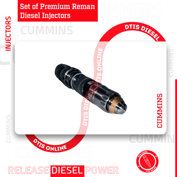 4928349 QSK - Set of Premium Reman Diesel Injectors- 6 Injectors Set - $2,700.00 + $1,200.00 Core Free Shipping in all orders - Image 6