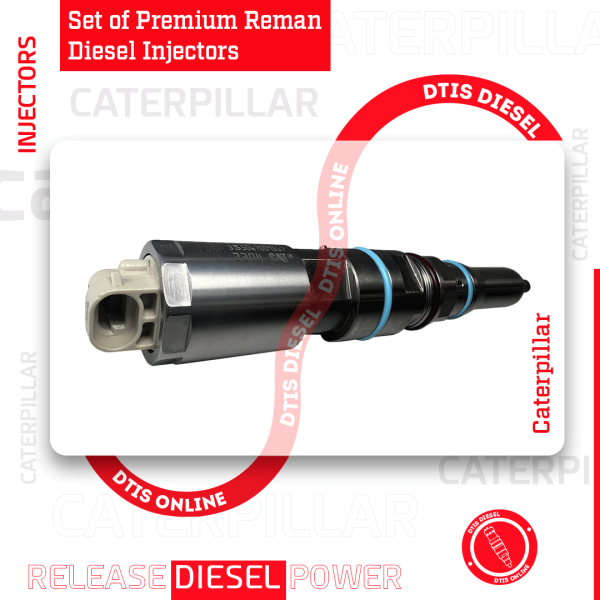 20R1753 - Set of Premium Reman Diesel Injectors - 6 Injectors Set - $1,800.00 + $1,200.00 Core Free Shipping in all orders - Image 6